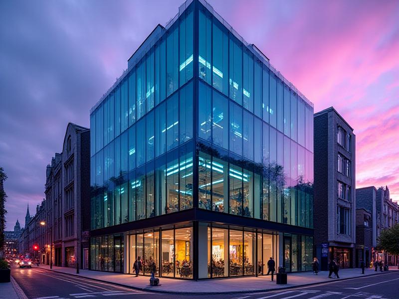 Modern workspace in London tech hub